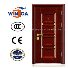 Ближневосточное качество рынка Вне металлической бронированной стальной двери (WS-45)